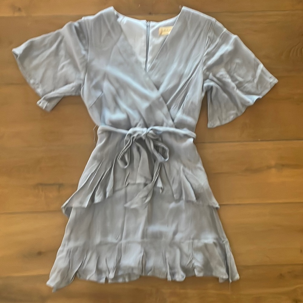 Alter'd State V-Neck Blue Dress- size XS